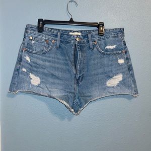 Madewell denim shorts